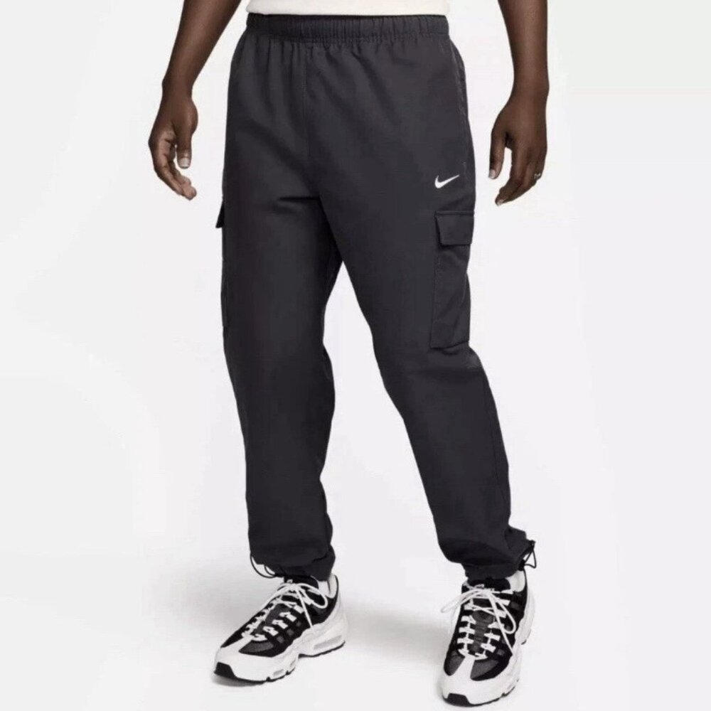 Nike NSW Woven Cargo Pants HJ0829-070 DK Smoke Grey Men’s Sizes